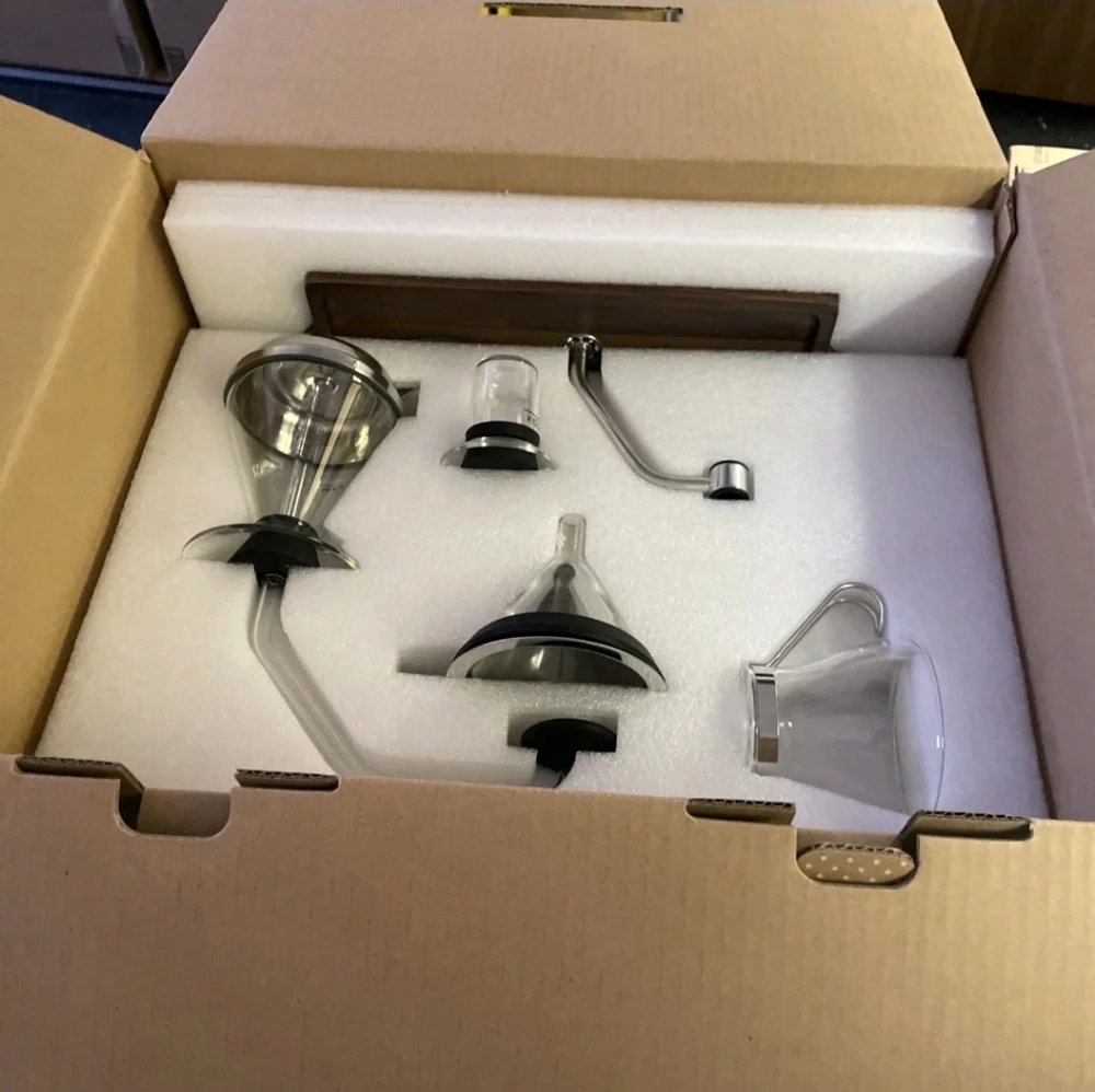 Barisieur Coffee Alarm Clock Coffee Maker in Black Walnut - Picture 6 of 8